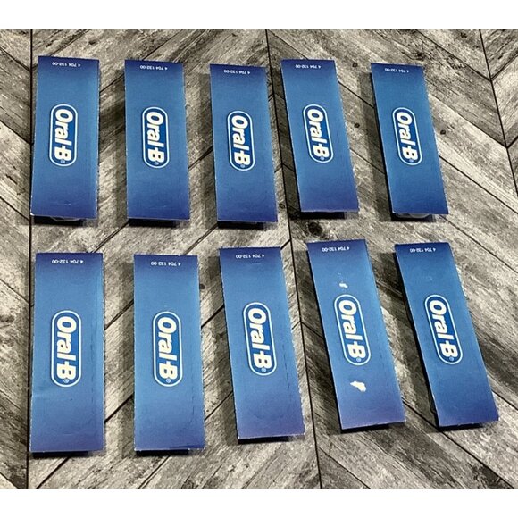 10 Oral-B Crossaction Replacement Toothbrush Heads Black Cross Action - Picture 3 of 4